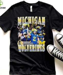 Michigan Wolverines national championship Jim Harbaugh and best players shirt