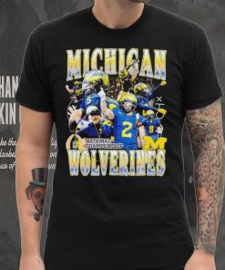 Michigan Wolverines national championship Jim Harbaugh and best players shirt
