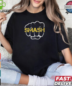 Michigan Wolverines smash punch shirt