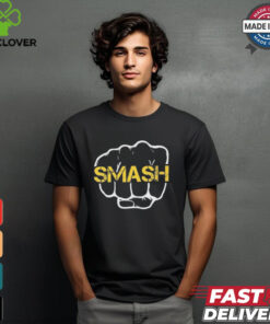 Michigan Wolverines smash punch shirt