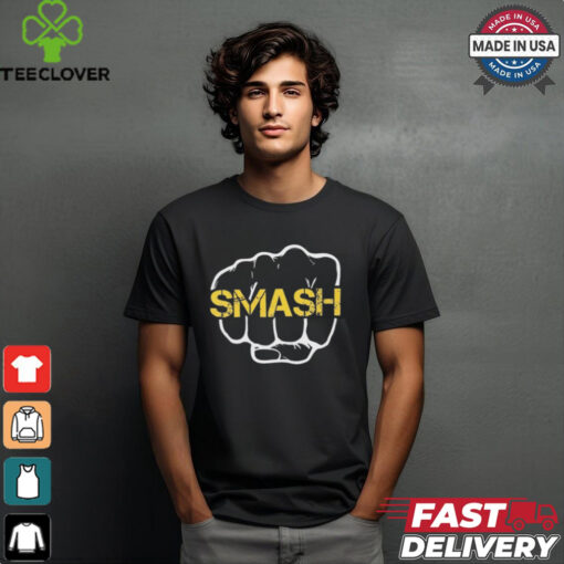 Michigan Wolverines smash punch shirt