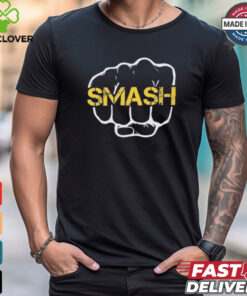 Michigan Wolverines smash punch shirt