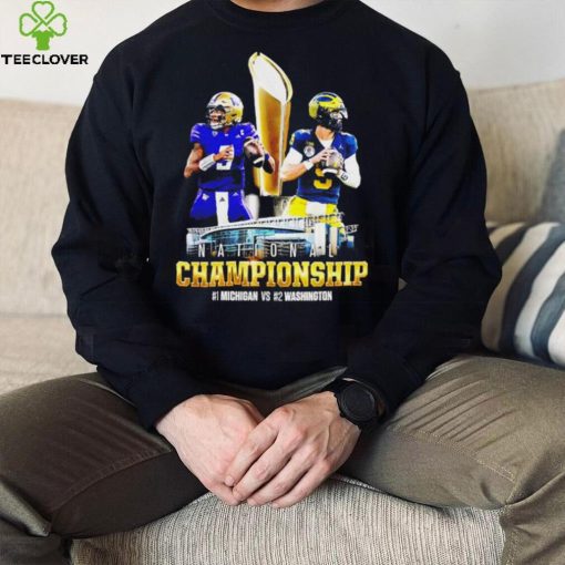 Michigan Wolverines vs Washington Huskies national championship january 8 big10 college football hoodie, sweater, longsleeve, shirt v-neck, t-shirt