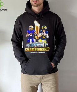 Michigan Wolverines vs Washington Huskies national championship january 8 big10 college football hoodie, sweater, longsleeve, shirt v-neck, t-shirt