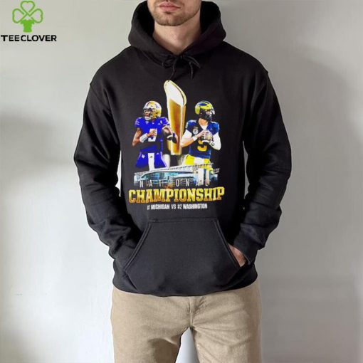 Michigan Wolverines vs Washington Huskies national championship january 8 big10 college football hoodie, sweater, longsleeve, shirt v-neck, t-shirt