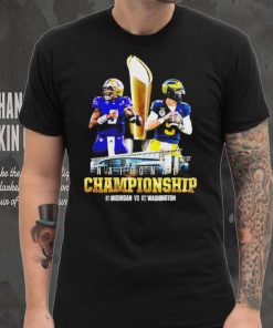 Michigan Wolverines vs Washington Huskies national championship january 8 big10 college football hoodie, sweater, longsleeve, shirt v-neck, t-shirt