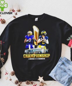 Michigan Wolverines vs Washington Huskies national championship january 8 big10 college football hoodie, sweater, longsleeve, shirt v-neck, t-shirt