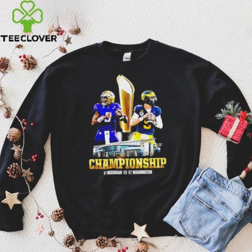 Michigan Wolverines vs Washington Huskies national championship january 8 big10 college football hoodie, sweater, longsleeve, shirt v-neck, t-shirt