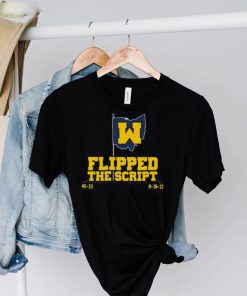 Michigan football flipped the script shirt