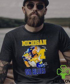 Michigan go blues for sports fan shirt