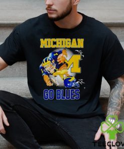 Michigan go blues for sports fan shirt
