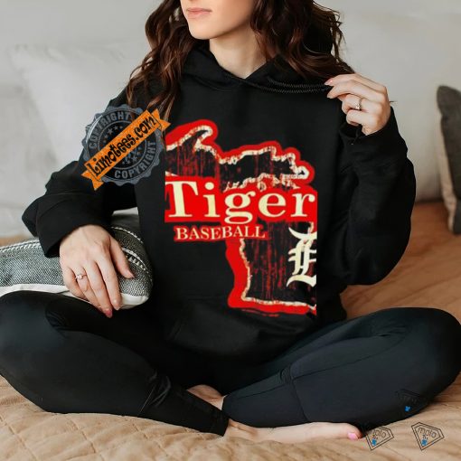 Michigan map Tigers baseball hoodie, sweater, longsleeve, shirt v-neck, t-shirt