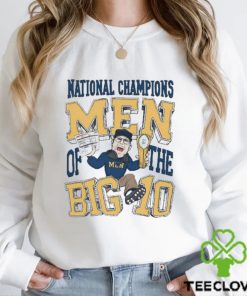 Michigan national champions men of the big ten T shirt