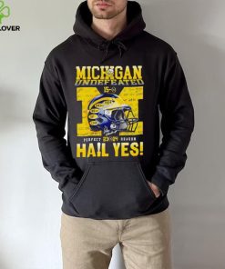 Michigan undefeated perfect season 23 24 hail yes hoodie, sweater, longsleeve, shirt v-neck, t-shirt