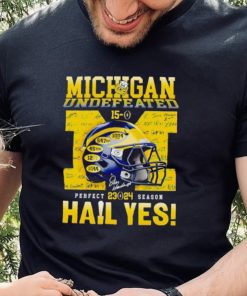 Michigan undefeated perfect season 23 24 hail yes hoodie, sweater, longsleeve, shirt v-neck, t-shirt