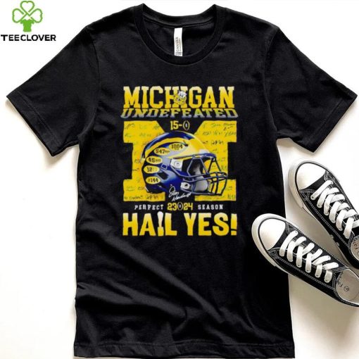 Michigan undefeated perfect season 23 24 hail yes hoodie, sweater, longsleeve, shirt v-neck, t-shirt