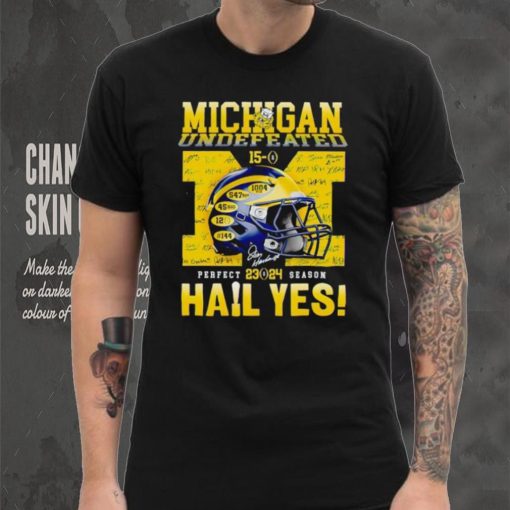 Michigan undefeated perfect season 23 24 hail yes hoodie, sweater, longsleeve, shirt v-neck, t-shirt