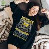 Michigan wolverines 145th anniversary 1879 2024 thank you for the memories signatures hoodie, sweater, longsleeve, shirt v-neck, t-shirt