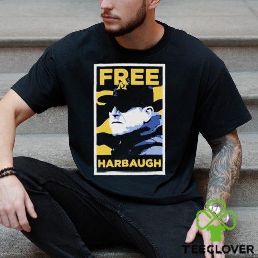 Michigan’s JJ McCarthy Free Harbaugh T Shirt