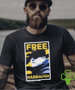 Michigan’s JJ McCarthy Free Harbaugh T Shirt