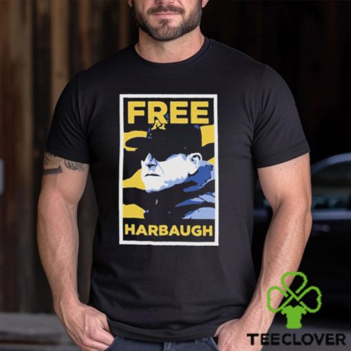 Michigan’s JJ McCarthy Free Harbaugh T Shirt