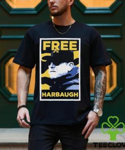 Michigan’s JJ McCarthy Free Harbaugh T Shirt