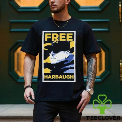 Michigan’s JJ McCarthy Free Harbaugh T Shirt