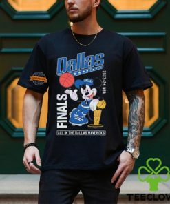 Mickey 2024 NBA Finals All In The Dallas Mavericks Unisex T Shirt