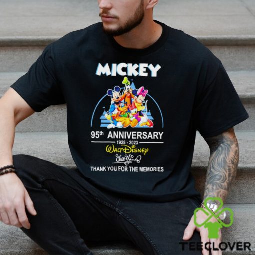 Mickey 95th anniversary 1928 2023 Walt Disney hoodie, sweater, longsleeve, shirt v-neck, t-shirt