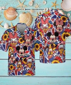 Mickey And Friends 4th Of July Independence Day Hawaiian Shirt