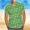 Mickey And Friends Christmas Celebration Disney Cartoon Graphics Inspired Full Printing Hawaiian Shirt – Green