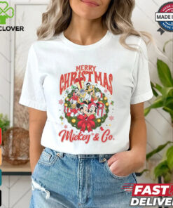 Mickey And Friends Christmas Shirt, Merry Christmas Mickey And Co Shirt