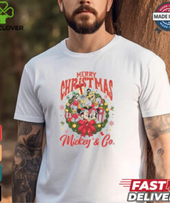 Mickey And Friends Christmas Shirt, Merry Christmas Mickey And Co Shirt
