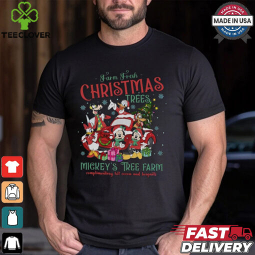 Mickey And Friends Farm Fresh Christmas Trees Shirt