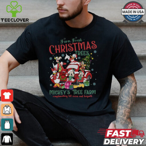 Mickey And Friends Farm Fresh Christmas Trees Shirt