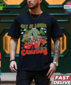 Mickey And Friends Get In Loser We're Saving Christmas Shirt