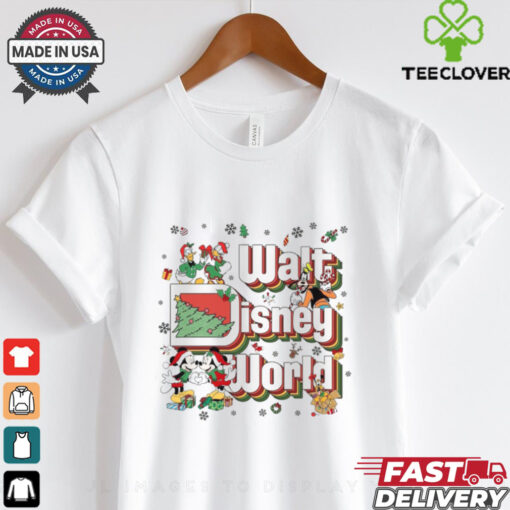 Mickey And Friends Walt Disney World Christmas Comfort Colors Shirt