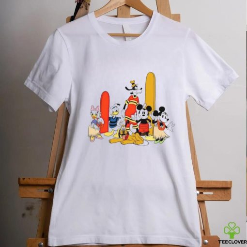 Mickey And Friends at The Beach T Shirt