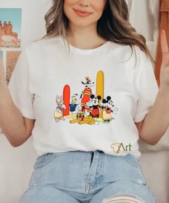 Mickey And Friends at The Beach T Shirt