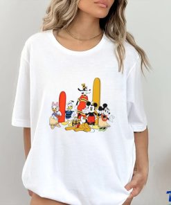 Mickey And Friends at The Beach T Shirt