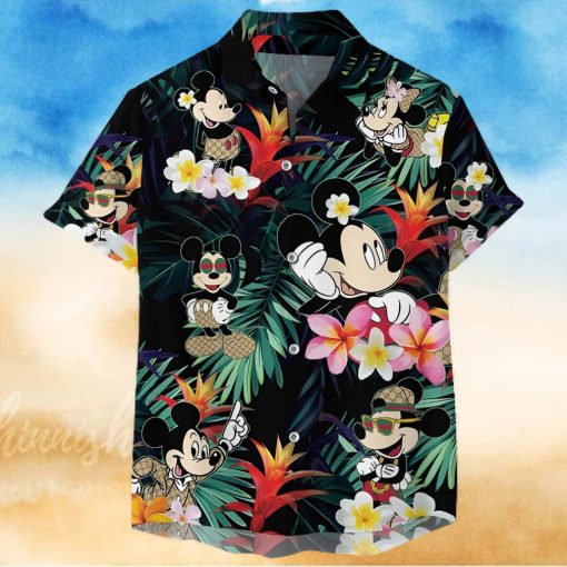 Mickey And Minnie Gucci Lost In The Forest Full Printing Combo Hawaiian Shirt And Beach Shorts