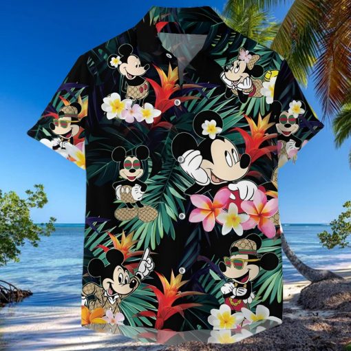 Mickey And Minnie Gucci Lost In The Forest Full Printing Combo Hawaiian Shirt And Beach Shorts