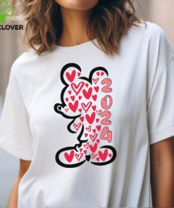 Mickey And Minnie Happy 2024 Valentine's Day Thoodie, sweater, longsleeve, shirt v-neck, t-shirt