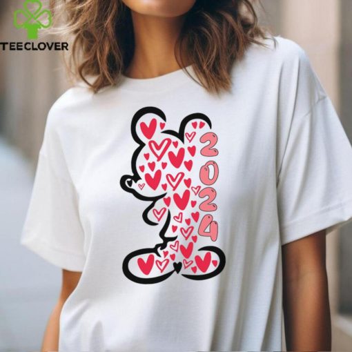 Mickey And Minnie Happy 2024 Valentine’s Day Thoodie, sweater, longsleeve, shirt v-neck, t-shirt