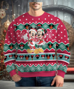 Mickey And Minnie Ugly Sweater