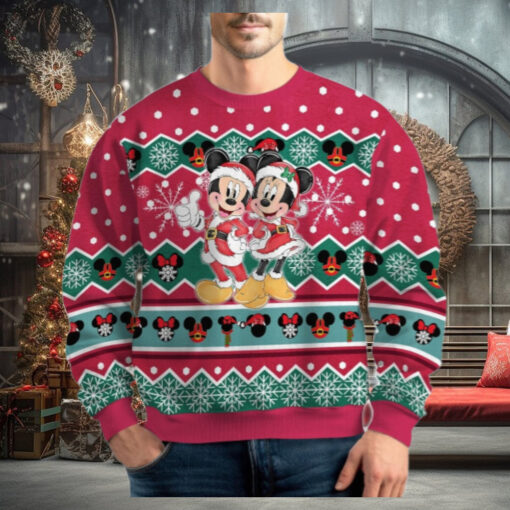 Mickey And Minnie Ugly Sweater