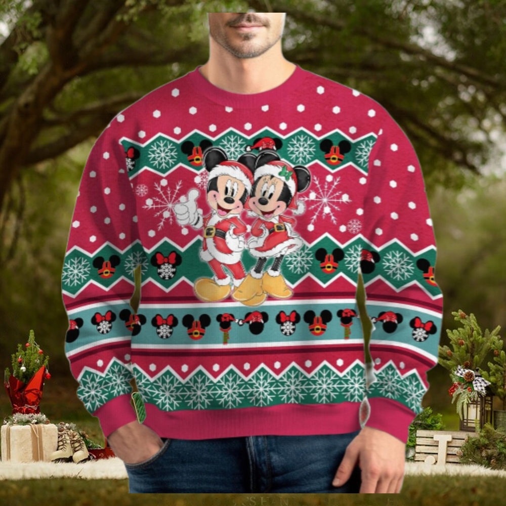 Mickey And Minnie Ugly Sweater Mickey And Minnie Ugly Sweater