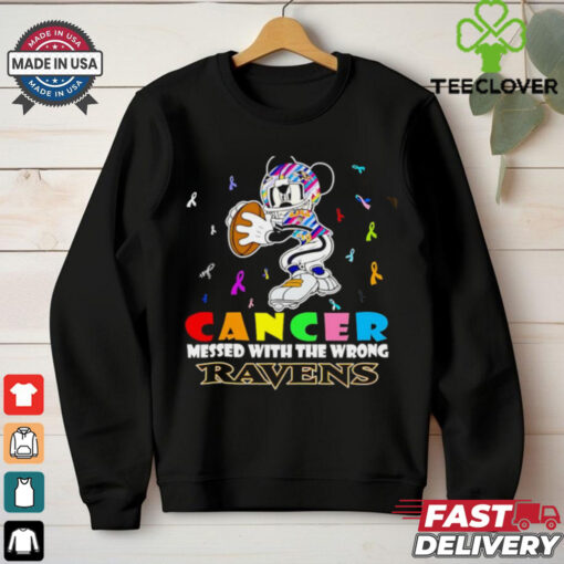 Mickey Cancer messed with wrong Baltimore Ravens shirt