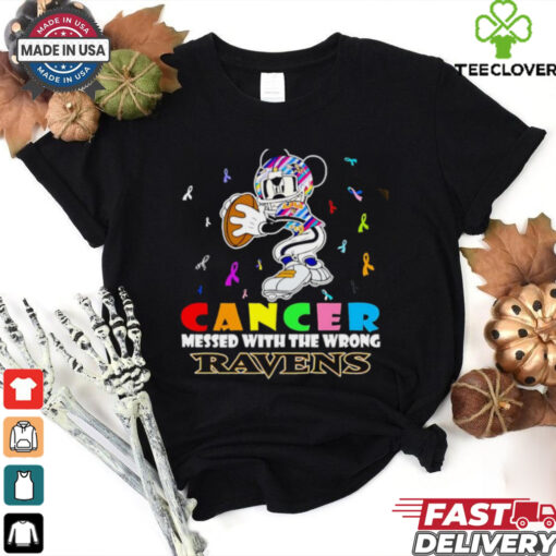 Mickey Cancer messed with wrong Baltimore Ravens shirt