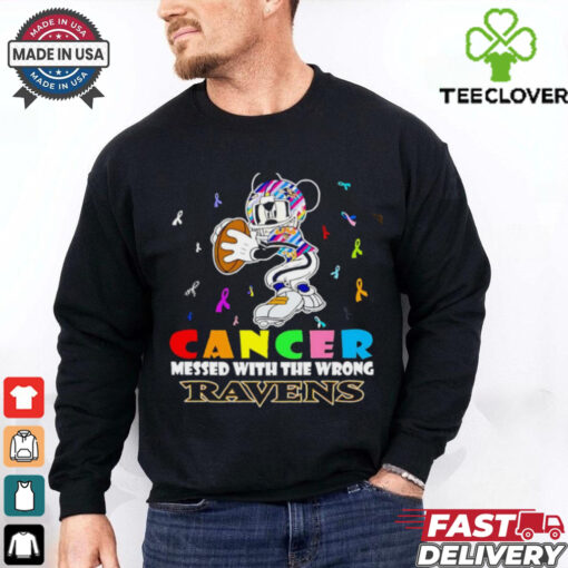 Mickey Cancer messed with wrong Baltimore Ravens shirt